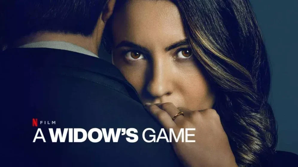 Poster of the Netflix film A Widow’s Game (La viuda negra de Patraix)